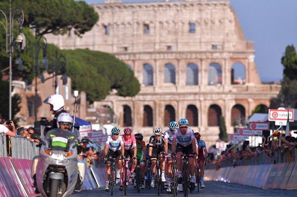 Chris Froome Team Sky Colesseum Rome Giro 2018