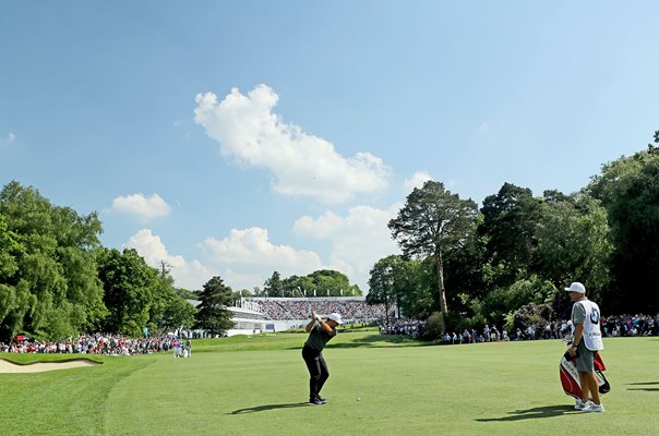 Francesco Molinari Italy 18th PGA West Course Wentworth 2018
