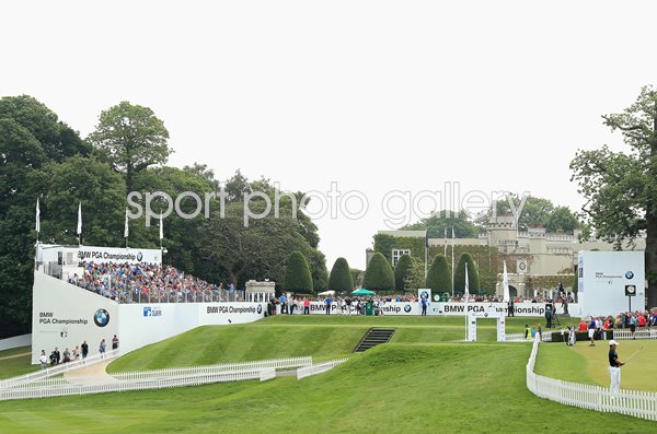 1st Hole BMW PGA Championship West Course Wentworth 2018