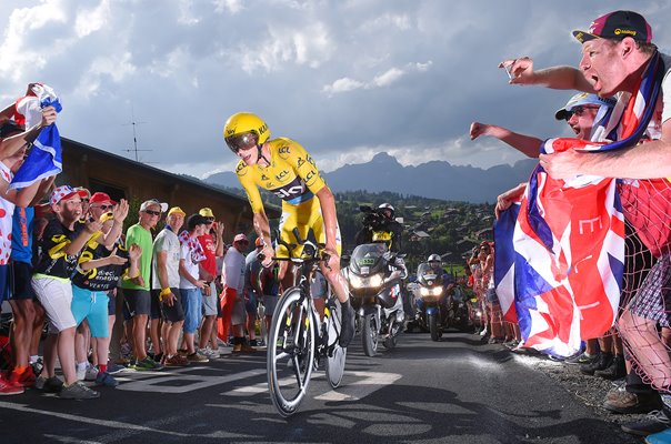 Chris Froome Team Sky Time Trial Stage 18 Tour de France 2016 