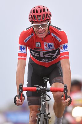 Chris Froome Race Leader Stage 20 Madrid Vuelta 2018