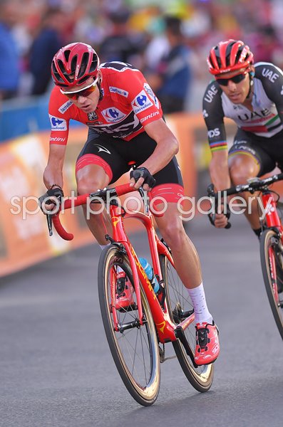Chris Froome Red Jersey Stage 21 Madrid Vuelta 2018