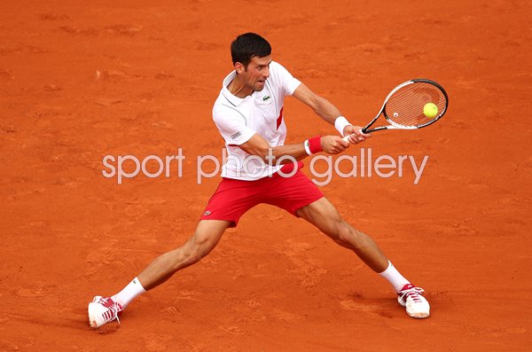 Novak Djokovic v Rogerio Dutra Silva French Open 2018