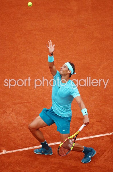 Rafael Nadal Spain v Simone Bolelli French Open 2018