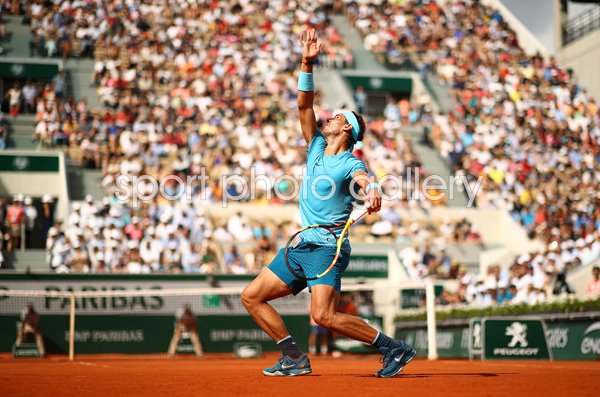 Rafael Nadal Spain French Open Paris 2018
