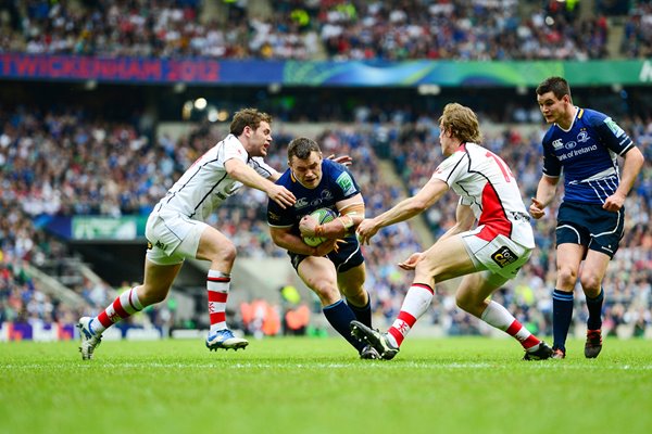 Cian Healy scores Leinster Heineken Cup Final 2012