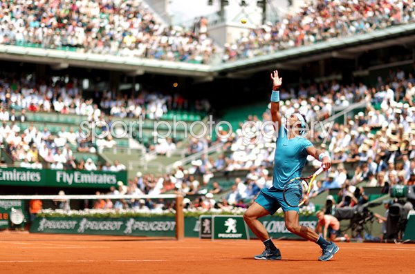 Rafael Nadal Serve Paris French Open 2018