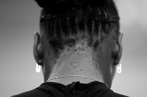 Serena Williams Loveheart Tattoo French Open 2018