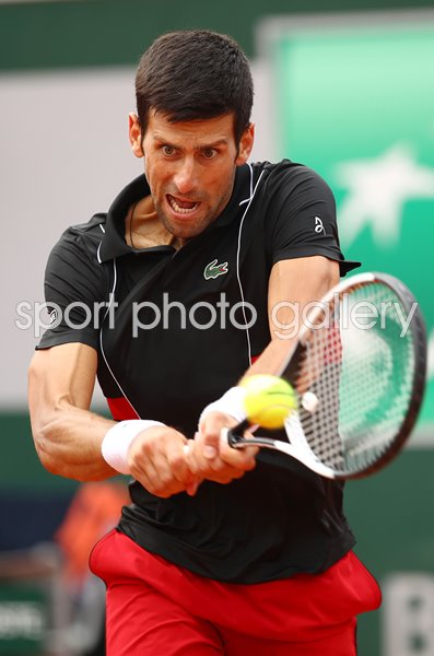 Novak Djokovic Backhand French Open Paris 2018