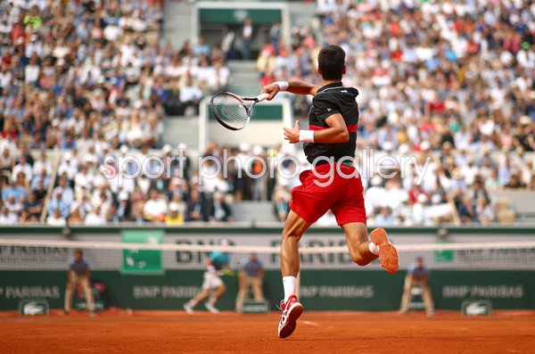Novak Djokovic v Marco Cecchinato French Open 2018