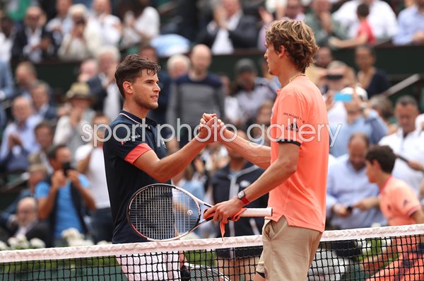 Dominic Thiem beats Alexander Zverev 2018 French Open