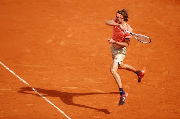 Alexander Zverev Germany Forehand 2018 French Open