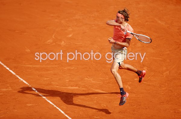 Alexander Zverev Germany Forehand 2018 French Open