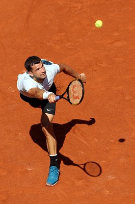 Grigor Dimitrov Bulgaria Forehand 2018 French Open