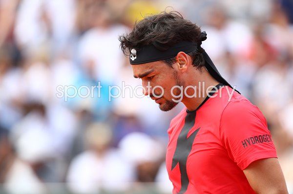 Fabio Fognini Italy French Open Paris 2018