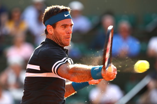 Juan Martin Del Potro Argentina 2018 French Open 