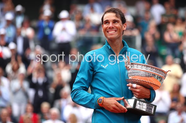 Rafael Nadal French Open Champion Paris 2018