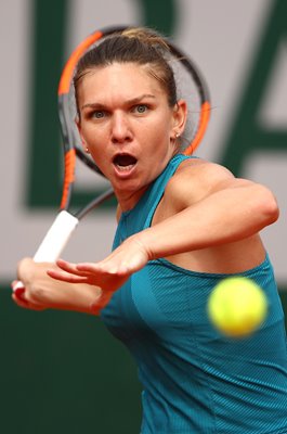 Simona Halep Romania 2018 French Open Final