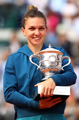 Simona Halep Romania 2018 French Open Champion