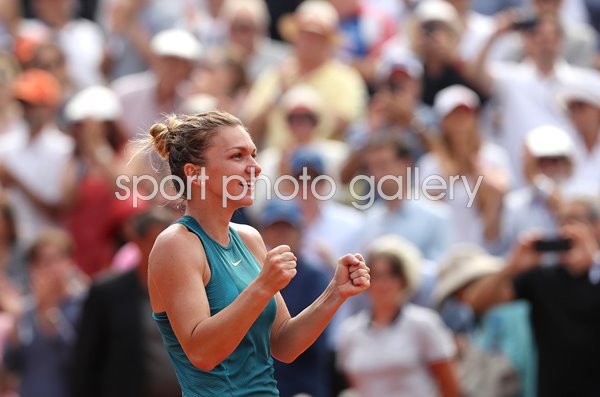 Simona Halep Romania 2018 French Open Winner