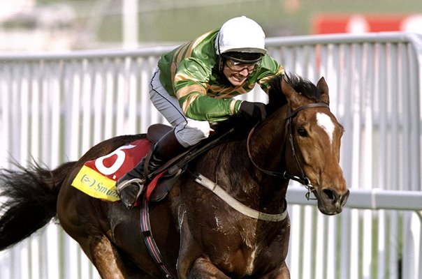 Charlie Swan & Istabraq 2nd Cheltenham Champion Hurdle 1999