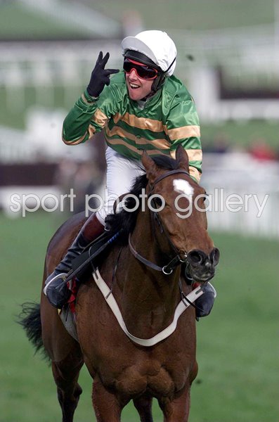 Charlie Swan & Istabraq 3rd Cheltenham Champion Hurdle 2000