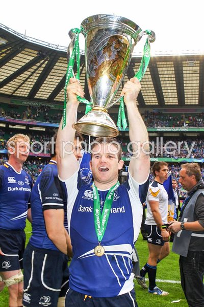 Gordon D'Arcy Leinster Heineken Cup Final 2012