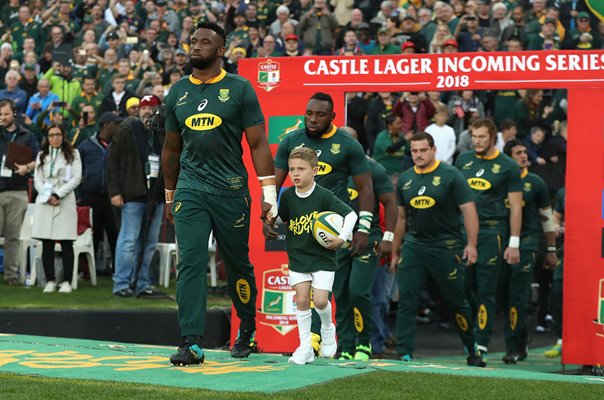 Siya Kolisi South Africa Captain v England Ellis Park 2018