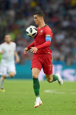 Cristiano Ronaldo Portugal v Spain World Cup 2018