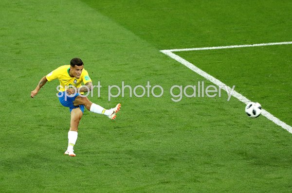 Philippe Coutinho Brazil goal v Switzerland World Cup 2018