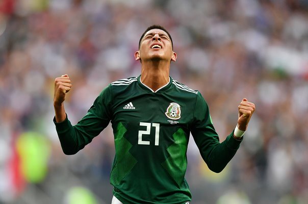 Edson Alvarez Mexico win v Germany World Cup 2018