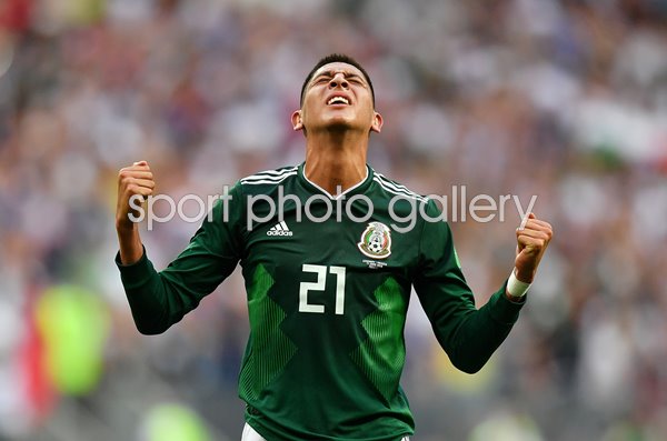Edson Alvarez Mexico win v Germany World Cup 2018