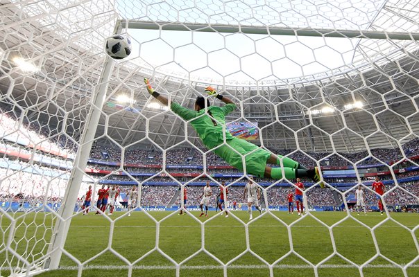 Aleksandar Kolarov Serbia scores v Costa Rica World Cup 2018