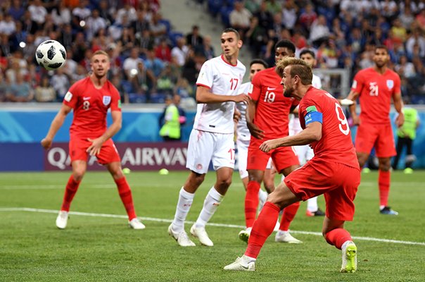 Harry Kane England scores winner v Tunisia World Cup 2018