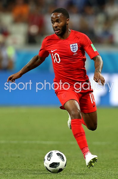 Raheem Sterling England v Tunisia World Cup Volgograd 2018