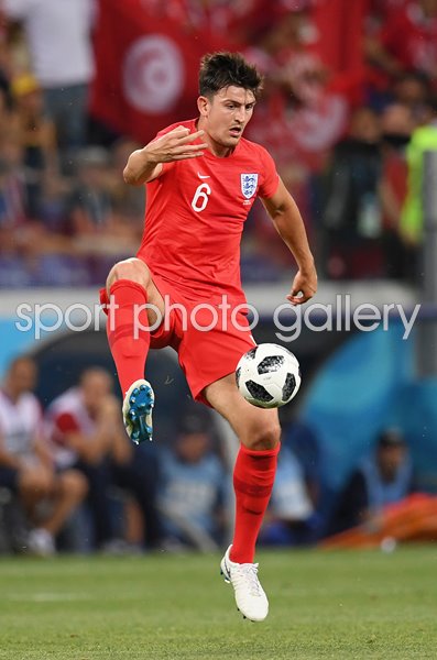 Harry Maguire England v Tunisia World Cup Volgograd 2018