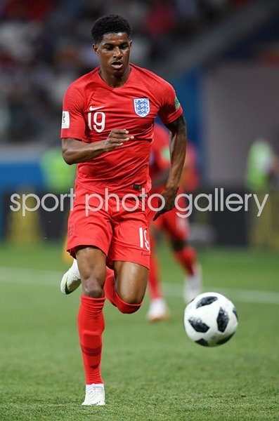 Marcus Rashford England v Tunisia World Cup 2018
