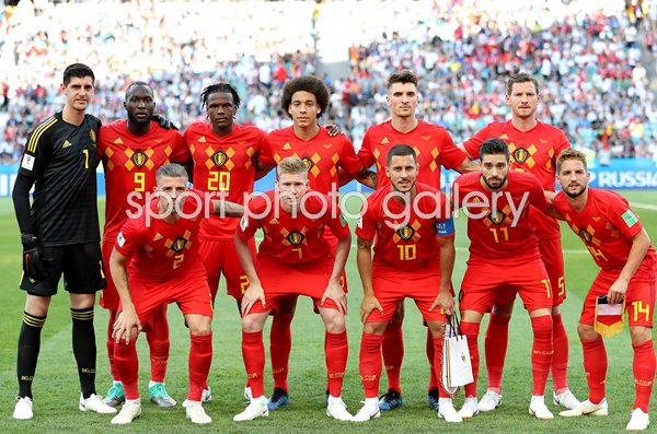Belgium team v Panama Group G World Cup 2018
