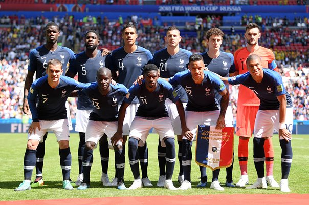 France team v Australia Group C World Cup 2018