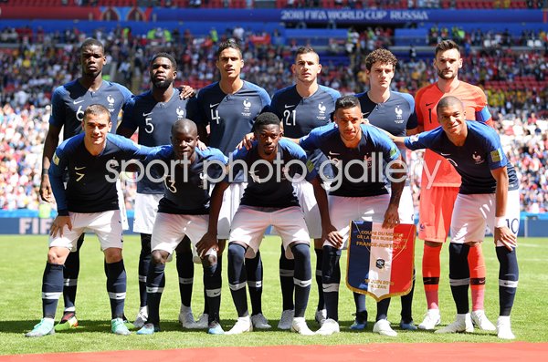 France team v Australia Group C World Cup 2018