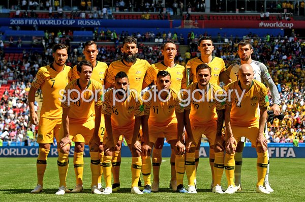 Australia team v France Group C World Cup 2018