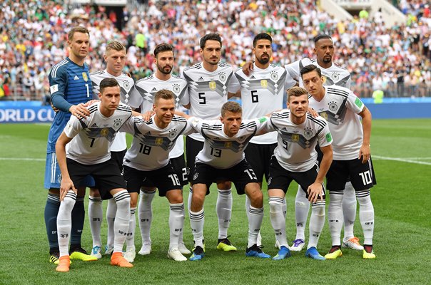 Germany team v Mexico Group F World Cup 2018