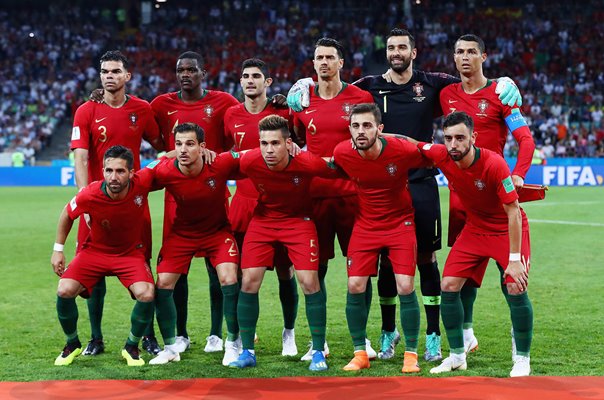 Portugal team v Spain Group B World Cup 2018