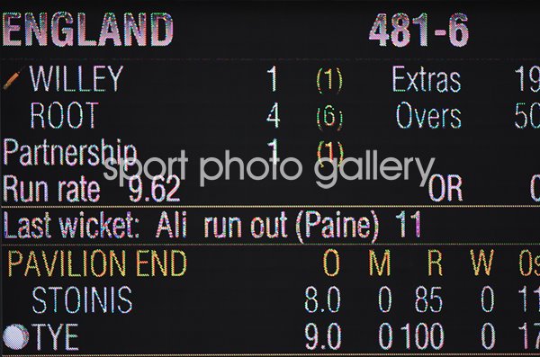 England ODI World Record 481 v Australia Trent Bridge 2018