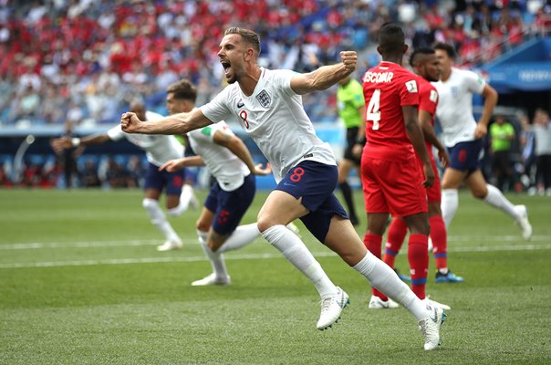 Jordan Henderson England v Panama World Cup 2018
