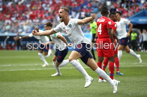 Jordan Henderson England v Panama World Cup 2018