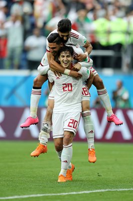 Sardar Azmoun, Alireza Jahanbakhsh & Ramin Rezaeian Iran World Cup 2018