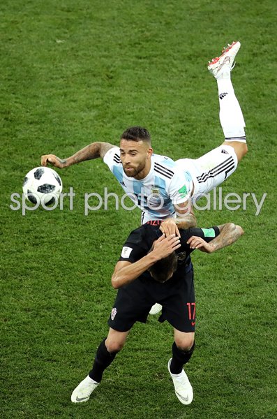 Nicolas Otamendi Argentina v Croatia World Cup 2018