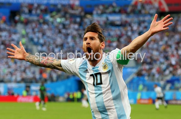 Lionel Messi Argentina goal v Nigeria World Cup 2018