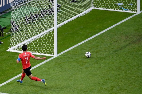 Son Heung-Min South Korea scores v Germany World Cup 2018